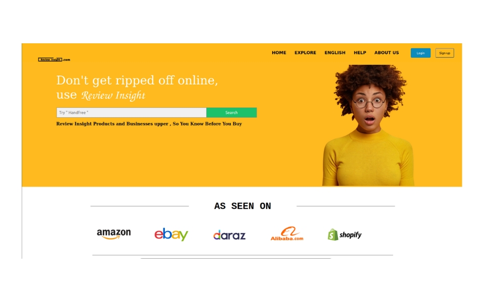 Review Insight Website